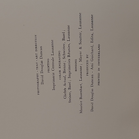 RARE HARDCOVER "PICASSO'S PICASSOS" ART COFFE TABLE BOOK - Picture 15 of 16